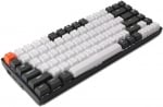 Keychron K2 Hot-Swappable Compact White LED Геймърска механична клавиатура с Gateron Red суичове