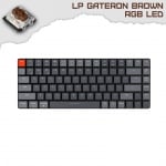 Keychron K3 Ultra-Slim Compact RGB Геймърска механична клавиатура с Gateron Low Profile Brown суичове
