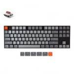 Keychron K1 Aluminum TKL White LED Геймърска механична клавиатура с Gateron Low Profile Brown суичове