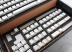 Ducky Pudding White 108-Keycap Set PBT Double-Shot US Layout Комплект капачки за механични клавиатури