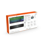 SteelSeries Apex Pro TKL UK Layout Геймърска механична клавиатура със OmniPoint регулируеми суичове