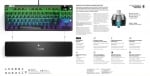 SteelSeries Apex Pro TKL UK Layout Геймърска механична клавиатура със OmniPoint регулируеми суичове