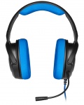 Corsair HS35 Blue Геймърски слушалки с микрофон