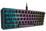 Corsair K65 RGB Mini 60% Геймръска механична клавиатура с Cherry MX Red суичове