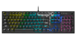 Corsair K60 RGB Pro Геймръска механична клавиатура с Cherry VIOLA суичове