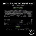 Razer Phantom Keycap Upgrade Set Black Комплект капачки за механични клавиатури
