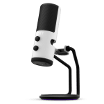 NZXT Capsule White Настолен геймърски микрофон за стрийминг