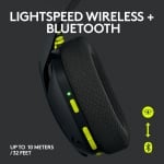 Logitech G435 Black Lightspeed Wireless Безжични геймърски слушалки с микрофон