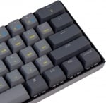 Keychron K12 Hot-Swappable 60% White LED Геймърска механична клавиатура с Gateron Brown суичове