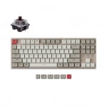 Keychron K8 Aluminum TKL Геймърска механична клавиатура с Keychron Brown суичове