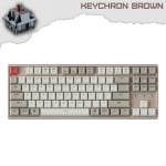 Keychron K8 Aluminum TKL Геймърска механична клавиатура с Keychron Brown суичове