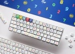 Ducky x SOU SOU One 2 Mini White RGB Геймърска механична клавиатура с Cherry MX Silent Red суичове