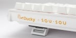 Ducky x SOU SOU One 2 Mini White RGB Геймърска механична клавиатура с Cherry MX Red суичове