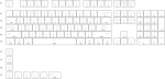 Glorious GPBT Ocean 114 Комплект капачки за механични клавиатури