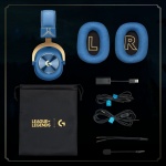 Logitech Pro X League of Legends Геймърски слушалки с микрофон