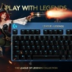 Logitech G Pro League of Legends Геймърска механична клавиатура с GX Brown Tactile суичове