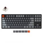 Keychron K8 Aluminum Hot-Swappable TKL RGB Геймърска механична клавиатура с Gateron Brown суичове