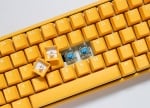 Ducky One 3 SF Yellow Геймърска механична клавиатура с Cherry MX Blue суичове