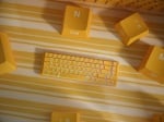 Ducky One 3 SF Yellow Геймърска механична клавиатура с Cherry MX Red суичове