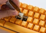 Ducky One 3 SF Yellow Геймърска механична клавиатура с Cherry MX Clear суичове