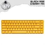 Ducky One 3 SF Yellow Геймърска механична клавиатура с Cherry MX Black суичове