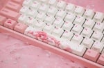Ducky x Varmilo MIYA Pro Sakura V2 65% Геймърска механична клавиатура с Cherry MX Silent Red суичове