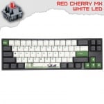 Ducky x Varmilo MIYA Pro Panda V2 65% Геймърска механична клавиатура с Cherry MX Red суичове