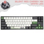 Ducky x Varmilo MIYA Pro Panda V2 65% Геймърска механична клавиатура с Cherry MX Silent Red суичове