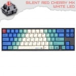 Ducky x Varmilo MIYA Pro Summit V2 65% Геймърска механична клавиатура с Cherry MX Silent Red суичове