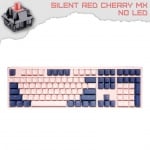 Ducky One 3 Full Size Fuji Геймърска механична клавиатура с Cherry MX Silent Red суичове