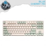 Ducky One 3 TKL Matcha Геймърска механична клавиатура с Cherry MX Blue суичове