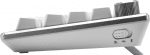 Cooler Master CK721 Silver White 65% Геймърска безжична механична клавиатура с TTC Brown суичове