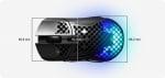 SteelSeries Aerox 5 Black Безжична геймърска оптична мишка