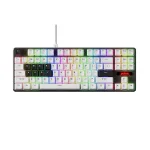 Pulsar PCMK 2 HE TKL White 8K Геймърска механична клавиатура с Gateron x Pulsar Magnetic регулируеми суичове