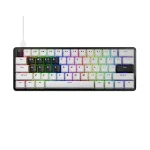 Pulsar PCMK 3 HE 60 White 8K Геймърска механична клавиатура с Gateron x Pulsar Magnetic регулируеми суичове