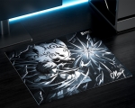 Pulsar Pro Series Meiy Glass Mousepad Стъклен геймърски пад за мишка