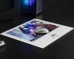 Pulsar Superglide Glass Mousepad v3 x Bruce Lee 85th Edition XL Picture Стъклен геймърски пад за мишка
