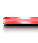 Pulsar Superglide Glass Mousepad v3 XLE Type-S Red Стъклен геймърски пад за мишка