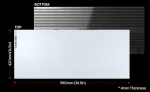 Pulsar Superglide Glass Mousepad XXL White Стъклен геймърски пад за мишка
