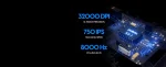 Pulsar X2A v3 eS Mini Black 8K Безжична геймърска мишка