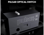 Pulsar Xlite CrazyLight Medium - Jet Black 8K Безжична геймърска оптична мишка