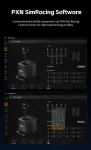 PXN SF U Black скоростен лост 7+R за сим рейсинг