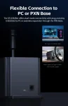 PXN SF U Black скоростен лост 7+R за сим рейсинг