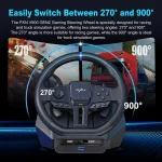 PXN V900 Gen2 геймърски волан с педали