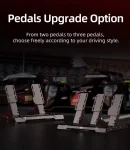 PXN VD4 Bundle EU комплект геймърски волан с педали
