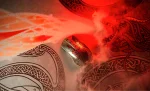 SteelSeries QcK XXL CS2 Dragon Lore Edition Геймърски пад за клавиатура и мишка
