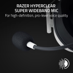 Razer BlackShark V2 White HyperSpeed Безжични геймърски слушалки с микрофон