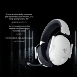 Razer BlackShark V2 White HyperSpeed Безжични геймърски слушалки с микрофон