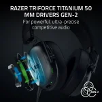Razer BlackShark V3 White Безжични Геймърски слушалки