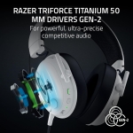 Razer BlackShark V3 White Безжични Геймърски слушалки